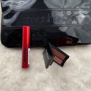 Smashbox Mascara & Eyeshadow Set with Bag NEW
